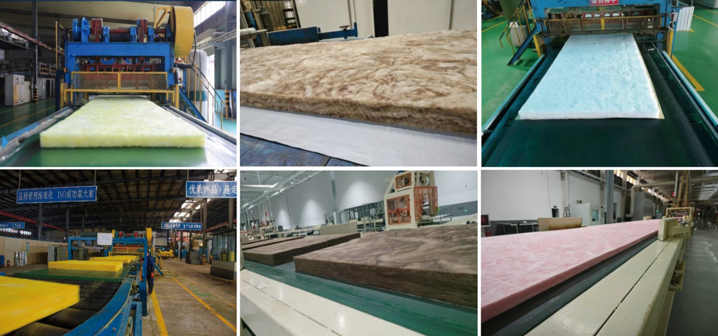 الصوف الزجاجي الوردي